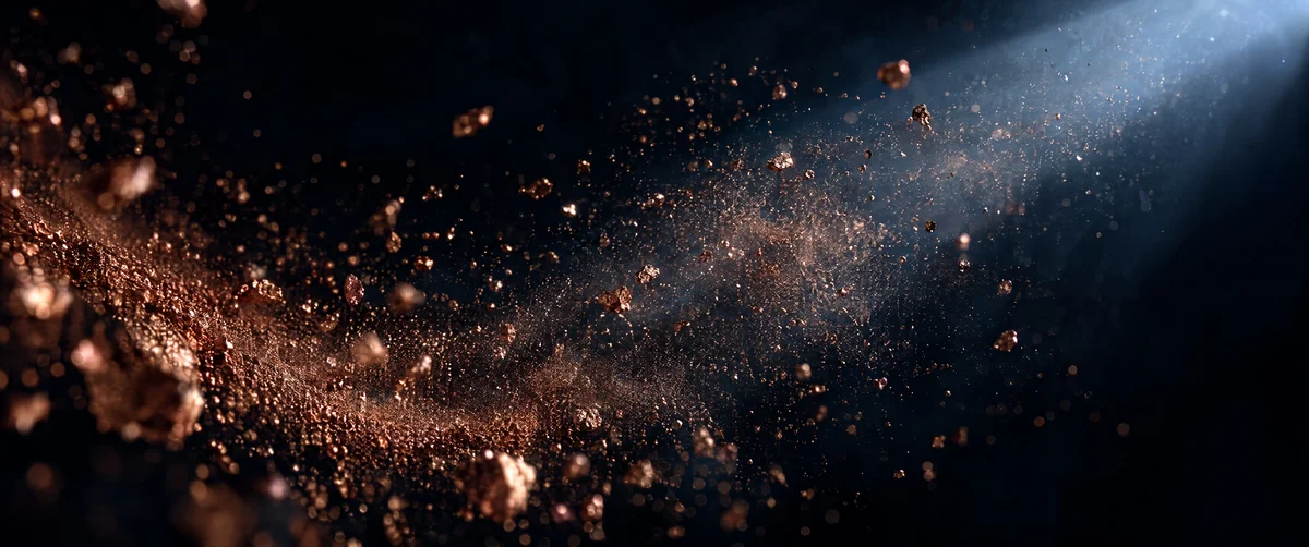gold dust · abstract · sparkles