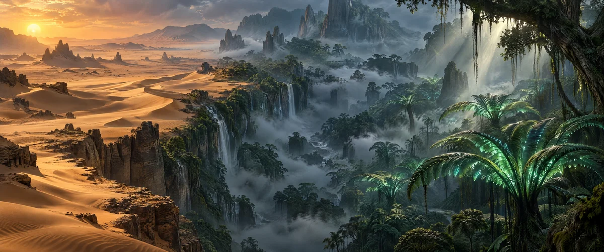 nature · forest · desert