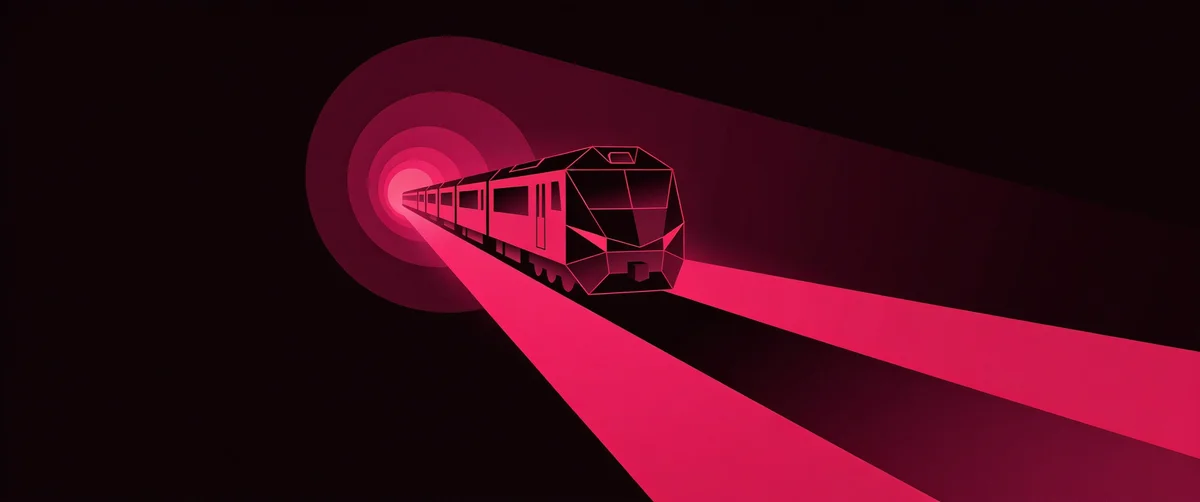 abstract · train · magenta